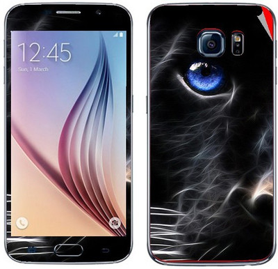 Snooky Samsung Galaxy S6 edge Mobile Skin(Black)