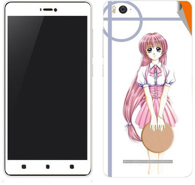 Snooky Xiaomi Mi 4i Mobile Skin(White)