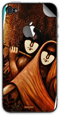 

instyler IP4-14 APPLE I PHONE 4 Mobile Skin(MULTICOLOR)