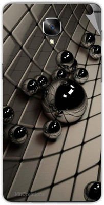 

MiiCreations OP3-MS-00193 One Plus 3 Mobile Skin(Black)