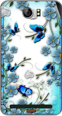 

instyler STICKER-21500 Lava Iris Alfa Mobile Skin(Multicolor)