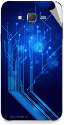 

MiiCreations SMNG-J7-MS-00158 Samsung Galaxy J7 Mobile Skin(Blue)