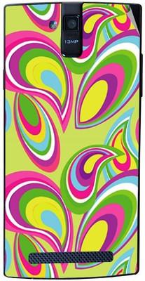 Snooky Xolo Q2000 Mobile Skin(Multicolour)