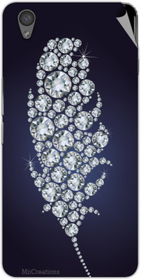 

MiiCreations OPX-MS-00258 One Plus X Mobile Skin(Black)