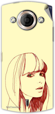 

MiiCreations MMXA255-MS-00234 Micromax Canvas Selfie A255 Mobile Skin(Beige)