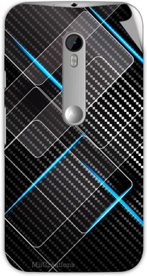 

MiiCreations M-G3-MS-00165 Moto G (3rd Generation) Mobile Skin(Black)