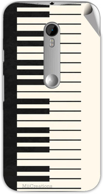 

MiiCreations M-G3-MS-00128 Moto G (3rd Generation) Mobile Skin(White)