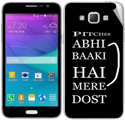 Snooky Samsung Galaxy Grand Max Mobile Skin(Black)