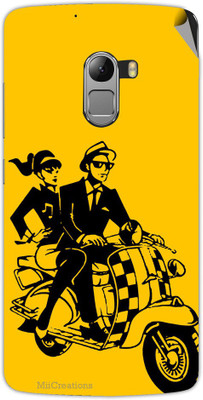 

MiiCreations LN-K4-N-MS-00163 Lenovo Vibe K4 Note Mobile Skin(Yellow)