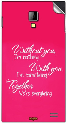 

instyler STICKER-15680 KARBONN SMART A11 STAR Mobile Skin(Multicolor)