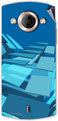 MiiCreations MMXA255-MS-00151 Micromax Canvas Selfie A255 Mobile Skin(Blue)