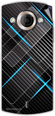 

MiiCreations MMXA255-MS-00165 Micromax Canvas Selfie A255 Mobile Skin(Black)