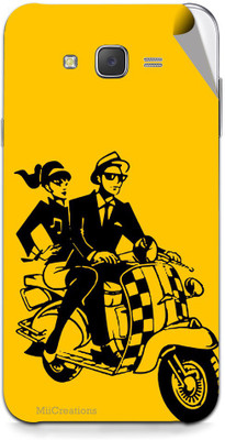 

MiiCreations SMNG-J7-MS-00163 Samsung Galaxy J7 Mobile Skin(Yellow)