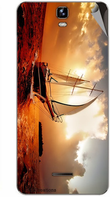 

MiiCreations MMXA190-MS-00192 Micromax Canvas HD Plus A190 Mobile Skin(Brown)