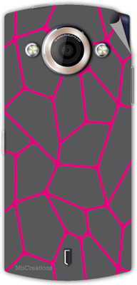 

MiiCreations MMXA255-MS-00248 Micromax Canvas Selfie A255 Mobile Skin(Grey)