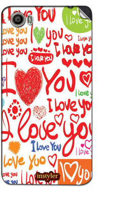 

instyler STICKER-948 Micromax Canvas Fire 4G Plus Q412 Mobile Skin(Multicolor)
