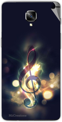 

MiiCreations OP3-MS-00315 One Plus 3 Mobile Skin(Black)