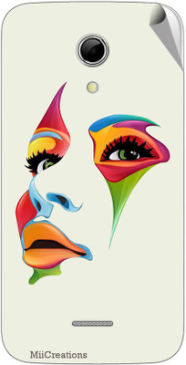 

MiiCreations MMXA114-MS-00017 Micromax Canvas 2.2 A114 Mobile Skin(Grey)