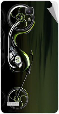 

MiiCreations XM-R-N-MS-00195 Xiaomi Redmi Note Mobile Skin(Black)