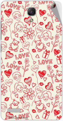 MiiCreations XM-R-N-MS-00132 Xiaomi Redmi Note Mobile Skin(White)