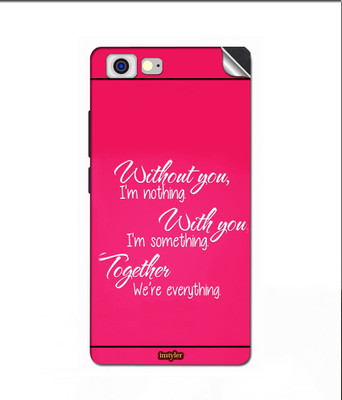 

instyler STICKER-29030 Oppo R5 Mobile Skin(Multicolor)