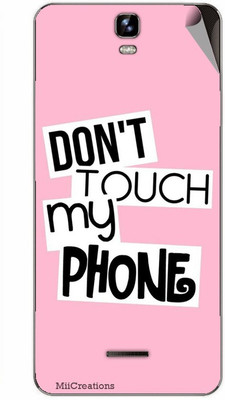 

MiiCreations MMXA190-MS-00018 Micromax Canvas HD Plus A190 Mobile Skin(Pink)