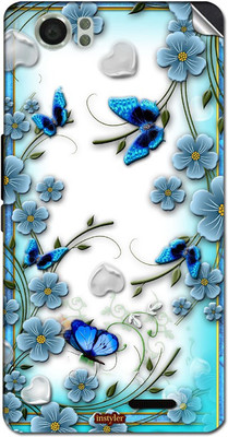 

instyler STICKER-22100 Lava Iris Icon Mobile Skin(Multicolor)