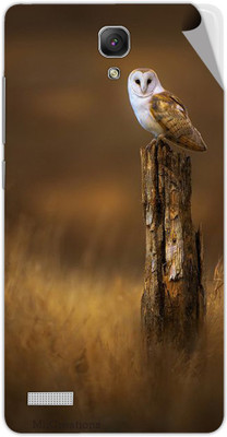 MiiCreations XM-R-N-MS-00068 Xiaomi Redmi Note Mobile Skin(Brown)