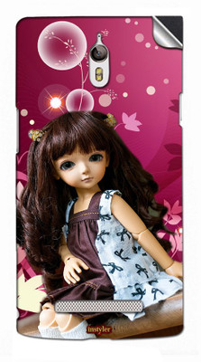 

instyler STICKER-30555 Oppo Find 7/7a Mobile Skin(Multicolor)