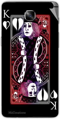 

MiiCreations OP3-MS-00021 One Plus 3 Mobile Skin(Black)