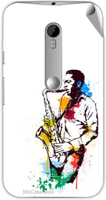 

MiiCreations M-G3-MS-00111 Moto G (3rd Generation) Mobile Skin(White)
