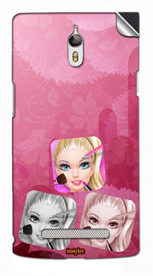 

instyler STICKER-30584 Oppo Find 7/7a Mobile Skin(Multicolor)