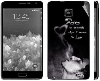 Snooky Samsung Galaxy Note Edge Mobile Skin(Black) Snooky Samsung Galaxy Note Edge Mobile Skin(Black)