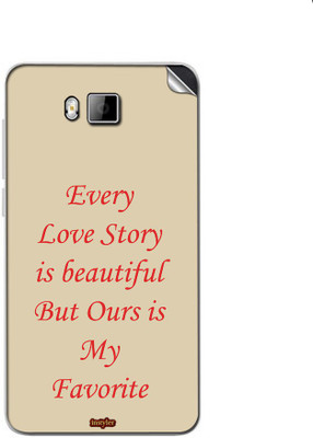

instyler STICKER-23327 Lava Iris 406q Mobile Skin(Multicolor)
