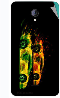 

MiiCreations 00222-MS-MMXA106 Micromax Unite 2 A106 Mobile Skin(Black)