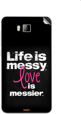 

instyler STICKER-23332 Lava Iris 406q Mobile Skin(Multicolor)