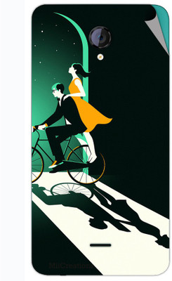 

MiiCreations 00185-MS-MMXA106 Micromax Unite 2 A106 Mobile Skin(Black)