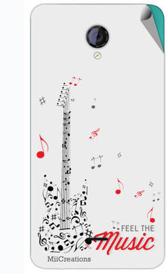 

MiiCreations 00140-MS-MMXA106 Micromax Unite 2 A106 Mobile Skin(Grey)