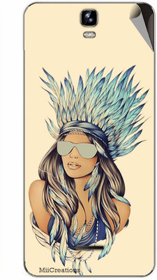 

MiiCreations MMXA190-MS-00237 Micromax Canvas HD Plus A190 Mobile Skin(Beige)
