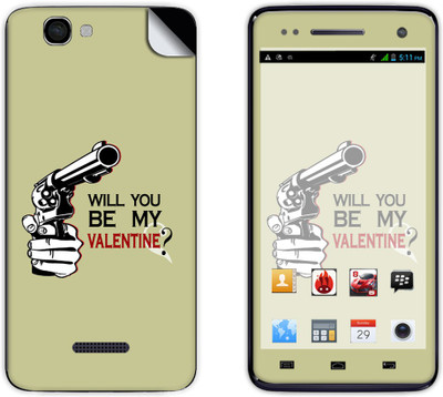 Skintice Skin51592 Micromax Canvas 2 Colors A120 Mobile Skin Grey available at Flipkart for Rs.299