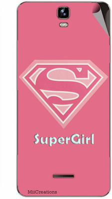

MiiCreations MMXA190-MS-00034 Micromax Canvas HD Plus A190 Mobile Skin(Pink)