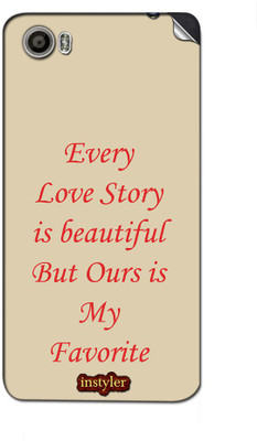 

instyler STICKER-977 Micromax Canvas Fire 4G Plus Q412 Mobile Skin(Multicolor)