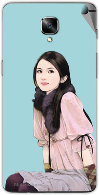 

MiiCreations OP3-MS-00160 One Plus 3 Mobile Skin(Blue)