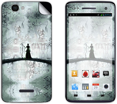 Skintice Skin51784 Micromax Canvas 2 Colors A120 Mobile Skin Grey available at Flipkart for Rs.299