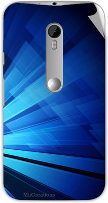 

MiiCreations M-G3-MS-00157 Moto G (3rd Generation) Mobile Skin(Blue)