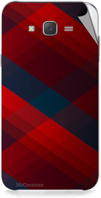 

MiiCreations SMNG-J7-MS-00286 Samsung Galaxy J7 Mobile Skin(Red)