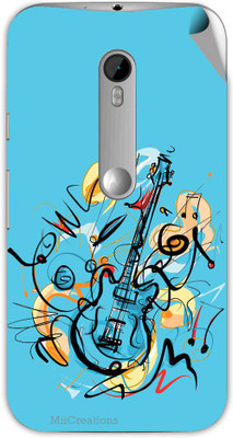 

MiiCreations M-G3-MS-00124 Moto G (3rd Generation) Mobile Skin(Blue)