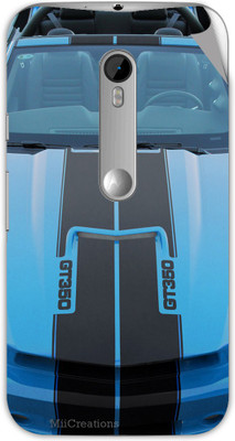 

MiiCreations M-G3-MS-00042 Motorola Moto G 3rd Gen Mobile Skin(Blue)