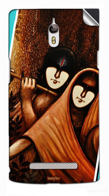 

instyler STICKER-30464 Oppo Find 7/7a Mobile Skin(Multicolor)