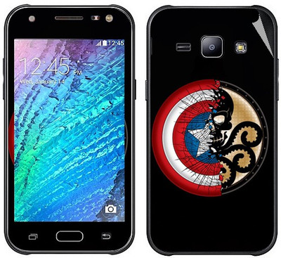 Snooky Samsung Galaxy J5 Mobile Skin(Black)